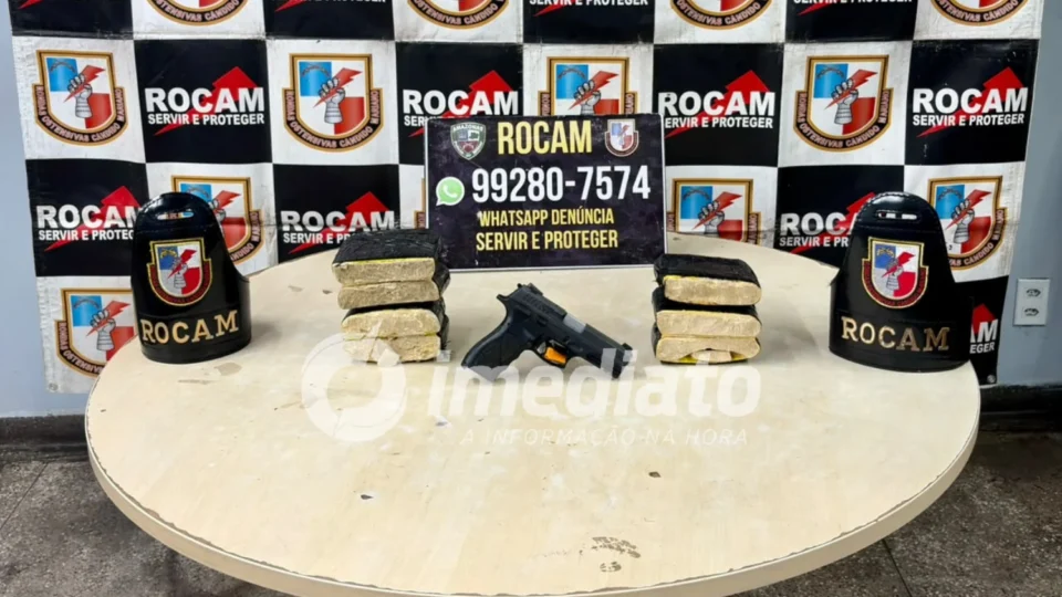 Casa abandonada é cercada após denúncia de drogas e termina com tiros e arma apreendida em Manaus