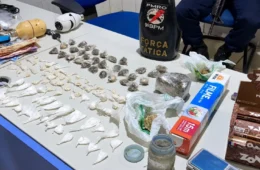 Homem é preso com drogas e quase 1 kg de maconha na zona sul
