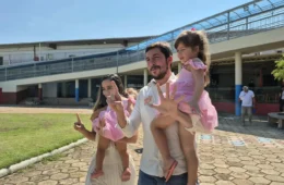 Pedro Habib chega para votar em Porto Velho