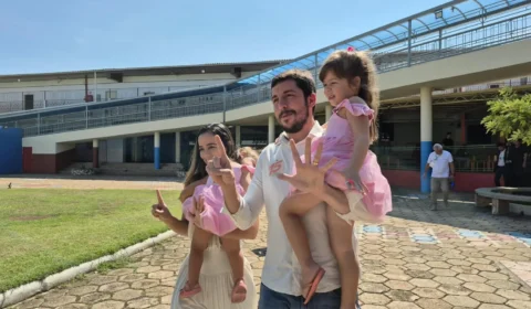 Pedro Habib chega para votar em Porto Velho