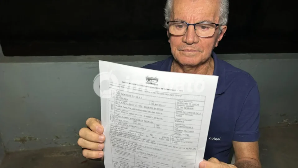 Idoso de 72 anos enfrenta crises frequentes e espera por exames no sistema de saúde de Roraima