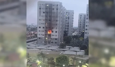 VEJA VÍDEO: Incêndio em apartamento deixa pelo menos seis pessoas feridas
