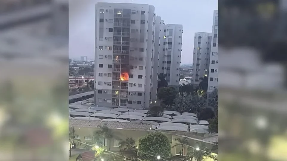 VEJA VÍDEO: Incêndio em apartamento deixa pelo menos seis pessoas feridas