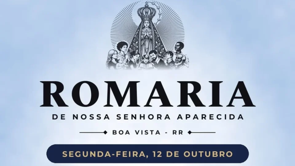 Romaria de Nossa Senhora Aparecida reúne fiéis nesta segunda-feira
