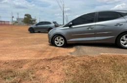 Motoristas cobram conclusão de asfaltamento após desnível dificultar tráfego