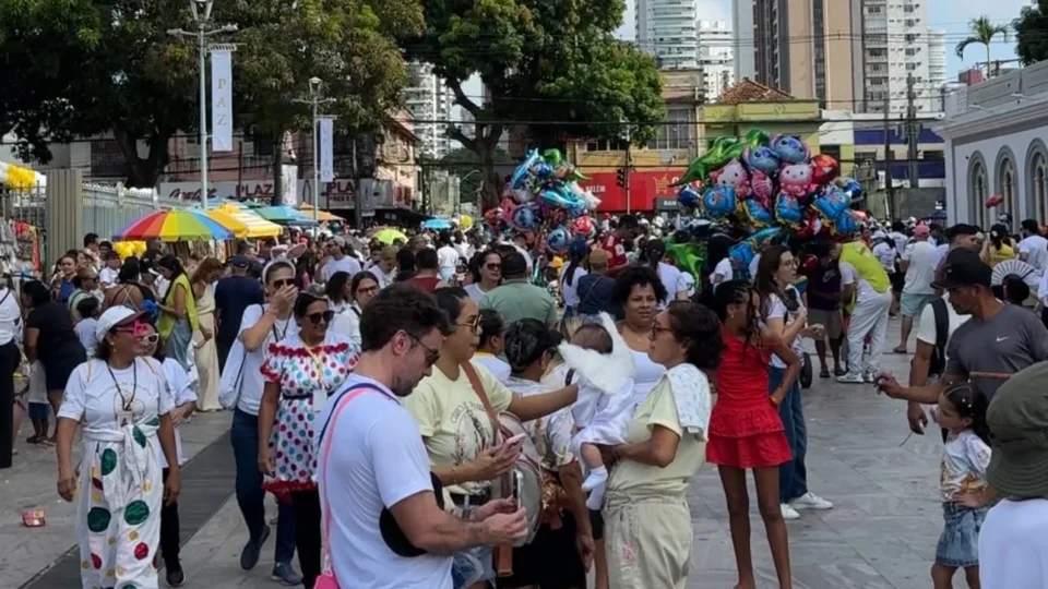 Círio das Crianças reúne famílias e devotos em Belém neste domingo