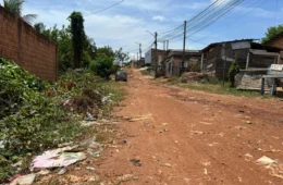 Moradores cobram melhorias na infraestrutura da rua Rouxinol, em Boa Vista