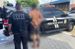 VEJA VÍDEO: Operação Chronos prende investigado por roubo armado e procura suspeito foragido em Roraima