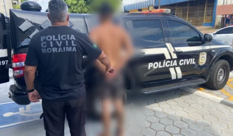 VEJA VÍDEO: Operação Chronos prende investigado por roubo armado e procura suspeito foragido em Roraima