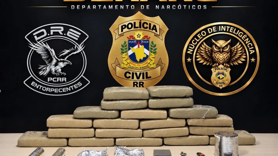 Investigação leva à apreensão de mais de 20 kg de drogas e prisão de suspeito