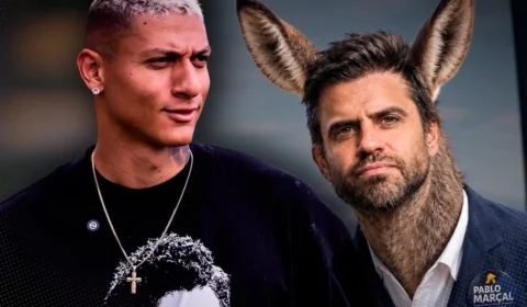 Richarlison publica montagem de Pablo Marçal como burro após críticas ao jogador