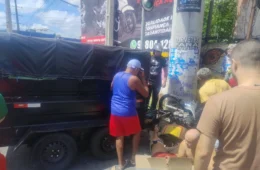 VÍDEO | Dois acidentes são registrados no mesmo local no bairro 40 Horas, em Ananindeua
