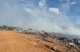Incêndio em lixão espalha fumaça por bairros de Oiapoque, no Amapá, e mobiliza Defesa Civil