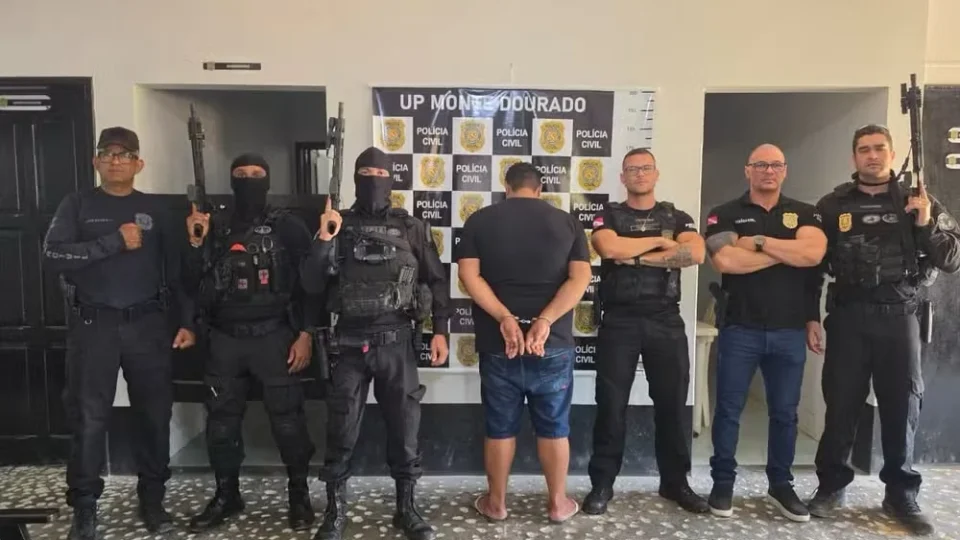 Operação contra garimpo ilegal no Vale do Jari termina com prisão e apreensão de 58 munições.