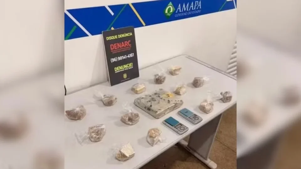 Mulher é presa com 3 quilos de drogas durante tentativa de entrega em Macapá