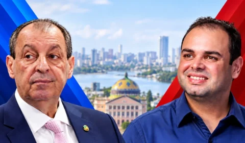 Omar Aziz na liderança com 35,29% e Roberto Cidade com 27,63% na véspera das eleições no Amazonas