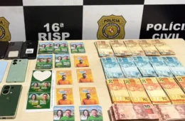 Dinheiro em envelopes e lista de nomes: 11 são conduzidos em operação eleitoral em Parauapebas