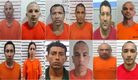 VEJA: Dicap divulga lista com 12 foragidos do sistema prisional de Roraima; saiba como denunciar