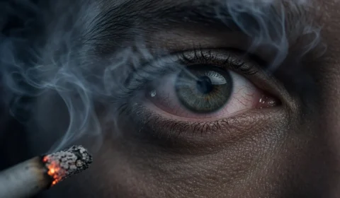 O que o Cigarro faz aos seus Olhos