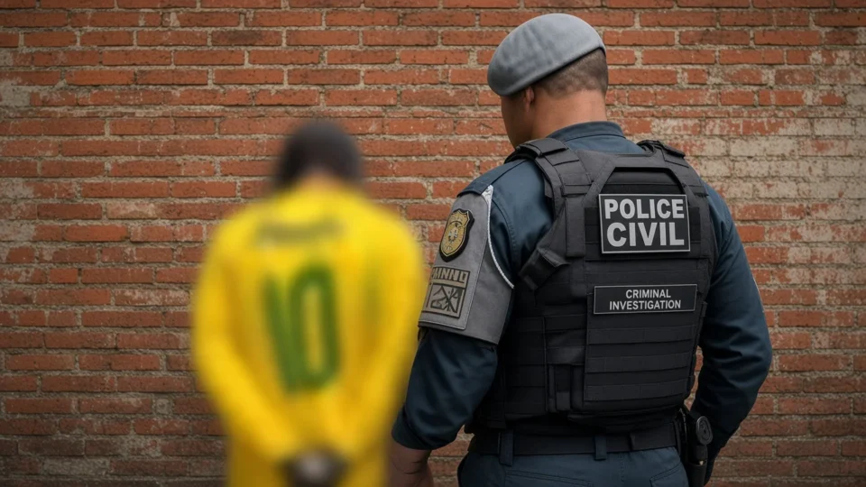 Homem rouba motocicleta, foge da polícia e acaba preso após cair durante perseguição