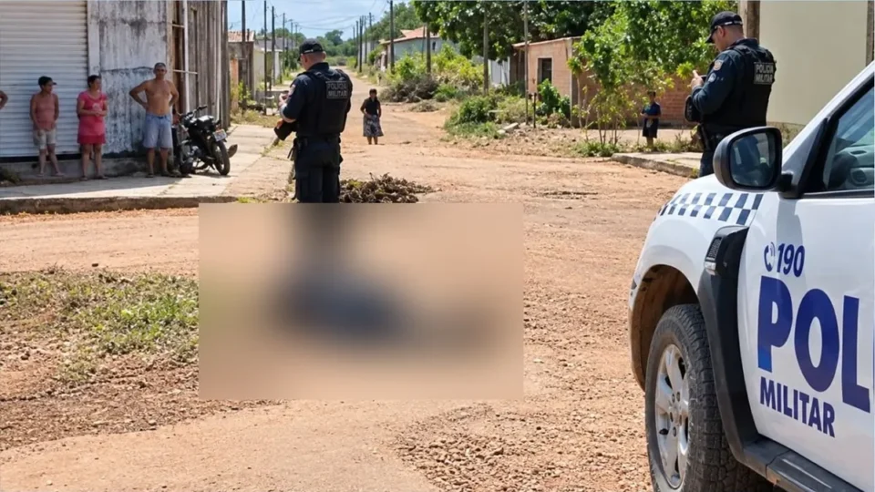 VEJA VÍDEO: dupla mata motociclista a tiros e foge levando veículo da vítima