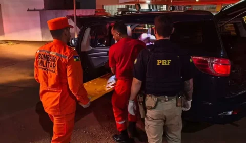 Bebê nasce dentro de viatura da PRF durante atendimento de emergência em Guajará-Mirim